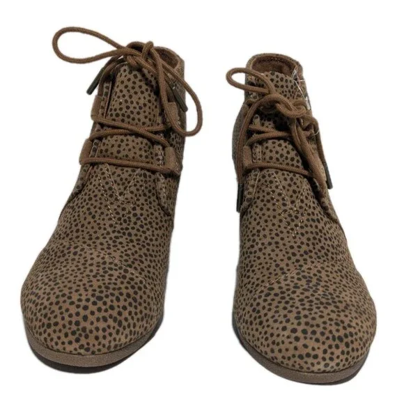 Toms Womens 8.5 Booties Kala Wedge SOLD - Picture 5 of 14